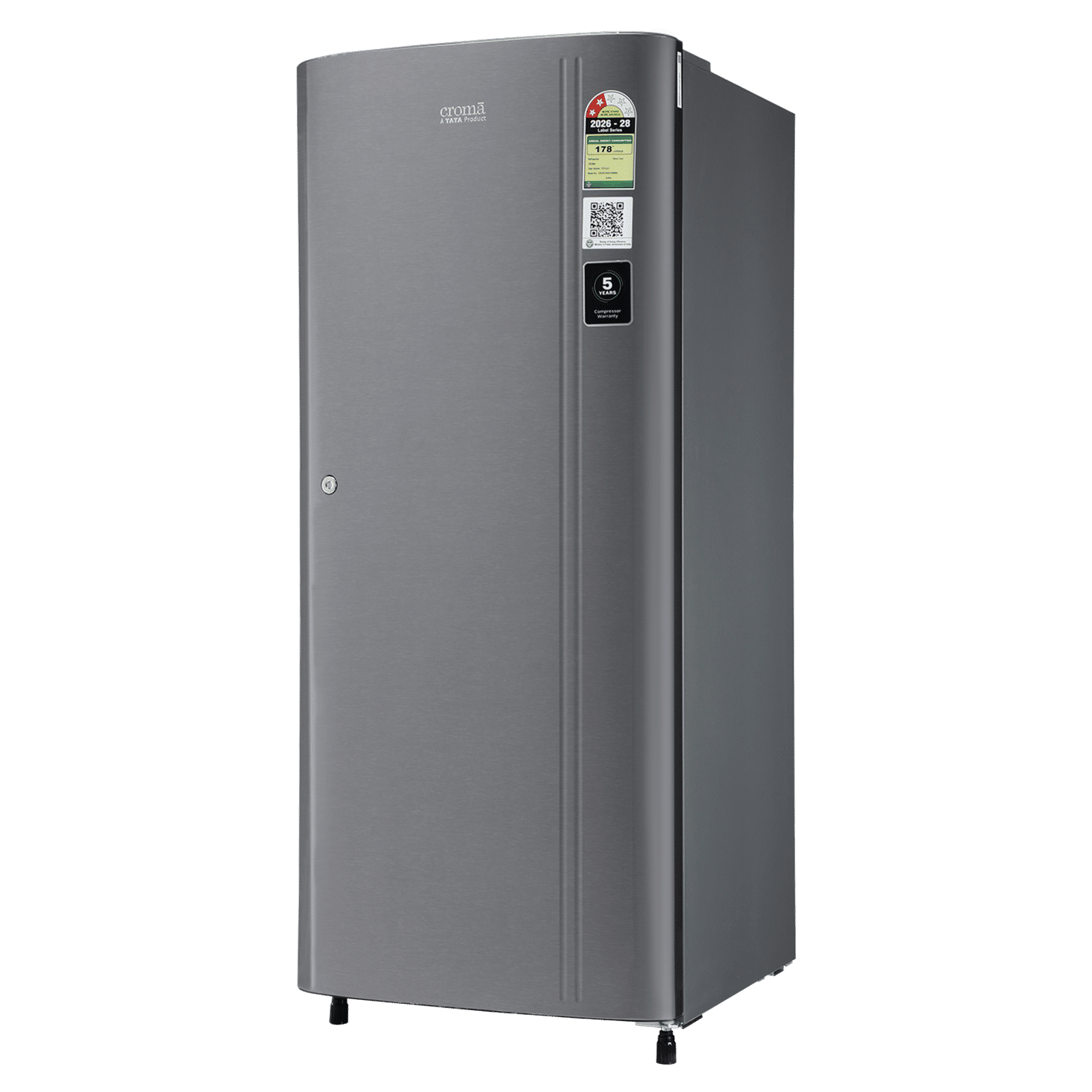 Buy Croma 215 Litres 2 Star Direct Cool Single Door Refrigerator